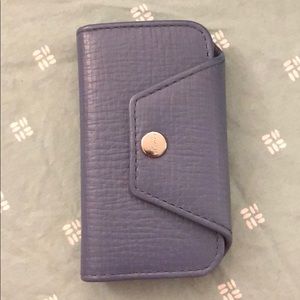 Coach 4-Key Blue Keyholder Keyring Key Case